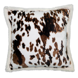 CARSTEN'S INC. Pillow - Cowhide Tri-Color