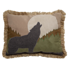 CARSTEN'S INC. Pillow - Howling Wolf CARSTEN'S INC. Pillow - Howling Wolf