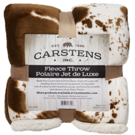 CARSTEN'S INC. Throw Blanket - Hair on Hide