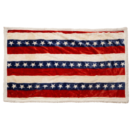 CARSTEN'S INC. Dog Blanket - Americana L/XL