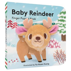 CHRONICLE/HACHETTE Finger Puppet Book - Baby Reindeer