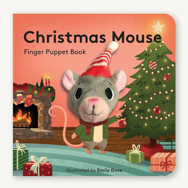 CHRONICLE/HACHETTE Finger Puppet Book - Little Christmas Mouse