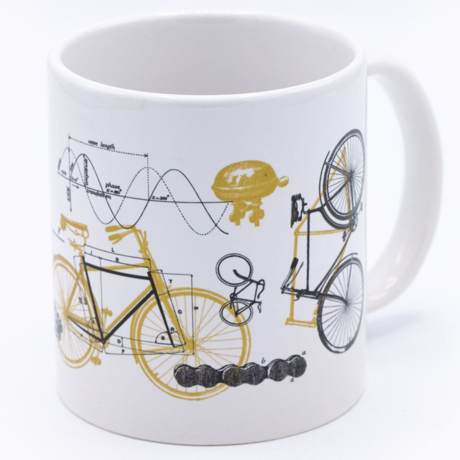 Cognitive Surplus MEGA MUG - Bike