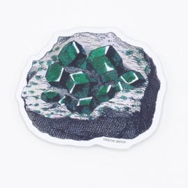 Cognitive Surplus STICKER - Green Gem
