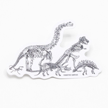 Cognitive Surplus STICKER - Dinosaur Commute