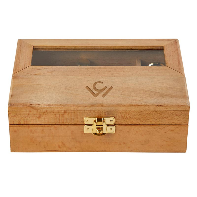 COLE WHEELER Brass Compass & Telescope Set