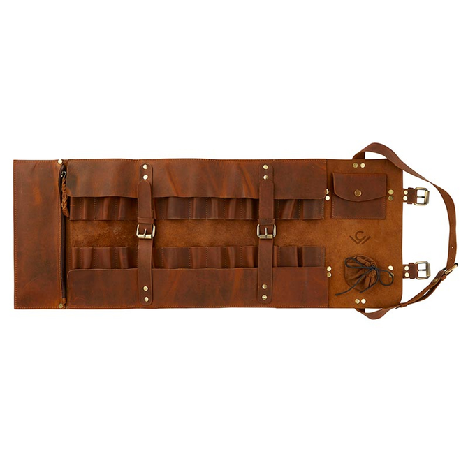 COLE WHEELER Buffalo Leather Tool Roll
