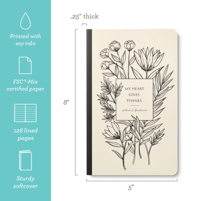 COMPENDIUM Journal - My heart Gives Thanks