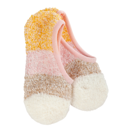 Crescent Sock Company FOOTSIE-PINK MULTI
