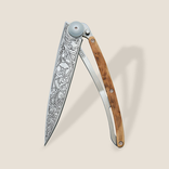 DEEJO KNIFE - Juniper Wood/Art Nouveau