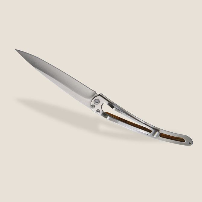 DEEJO KNIFE - Juniper Wood/Art Nouveau