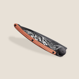DEEJO KNIFE - Coral Wood/Fox