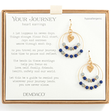 Demdaco/misc Product Earrings - Beaded Indigo Demdaco/misc Product Earrings - Beaded Indigo