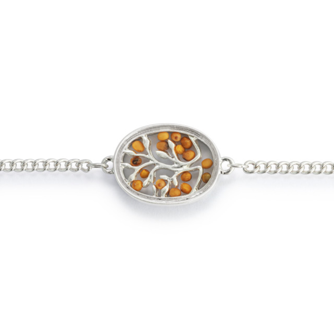 Demdaco/misc Product Bracelet - Mustard Seed Silver