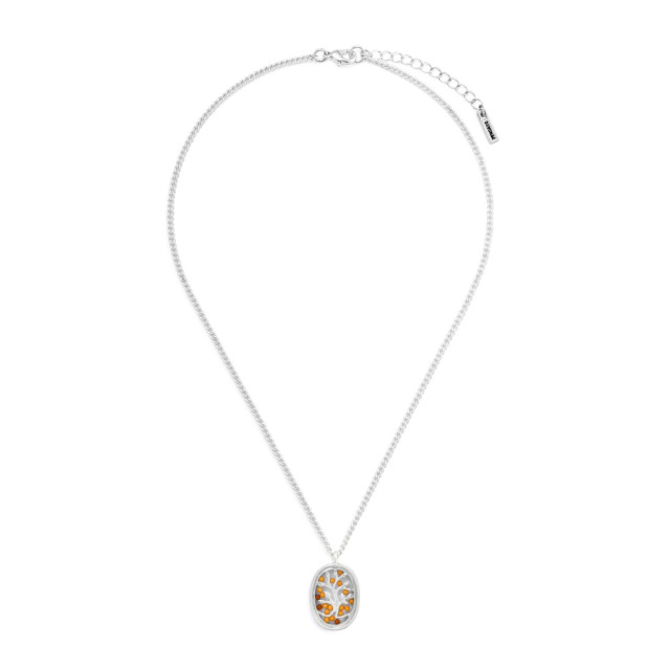 Demdaco/misc Product Necklace - Mustard Seed Silver