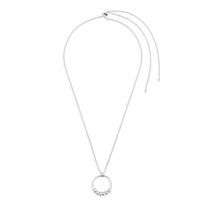 Demdaco/misc Product Necklace - Be Calm Silver