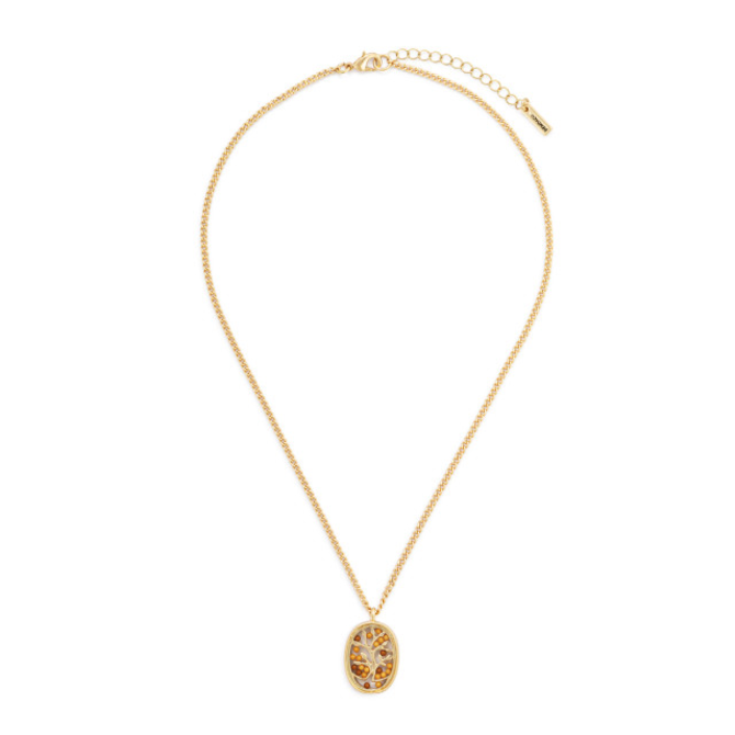 Demdaco/misc Product Necklace - Mustard Seed Gold