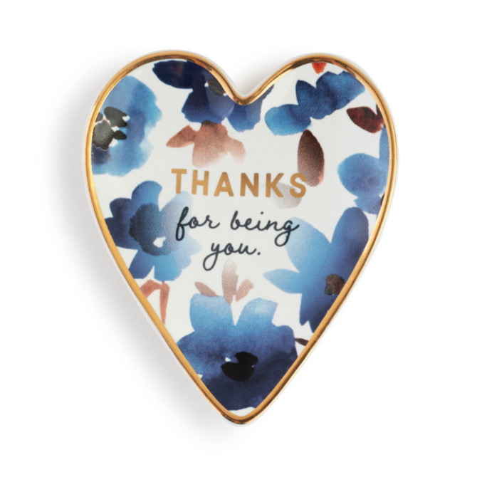 Demdaco/misc Product Heart Art Trinket - Thanks