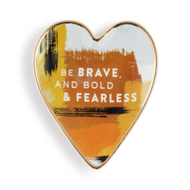 Demdaco/misc Product Heart Art Trinket - Be Brave