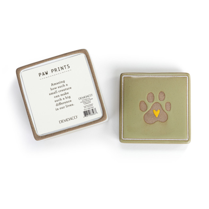 Demdaco/misc Product Keepsake Box - Paw Prints