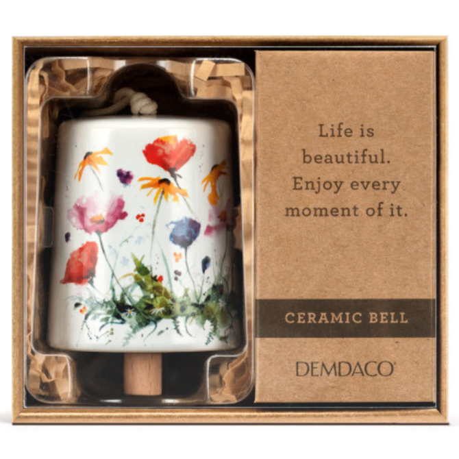 Demdaco/misc Product Mini Bell - Wildflowers