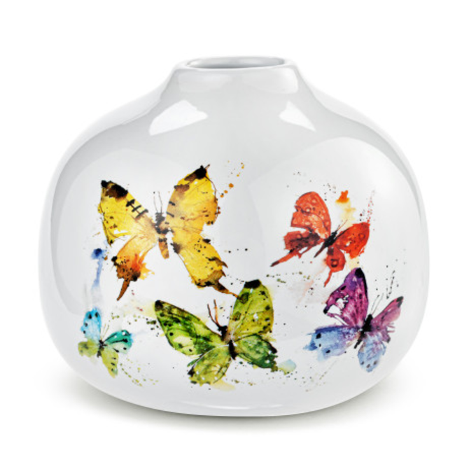 Demdaco/misc Product Bud Vase - Flock of Butterflys