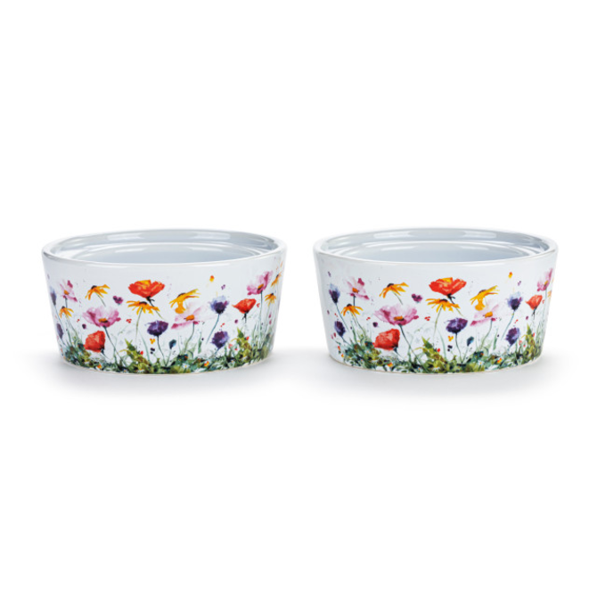 Demdaco/misc Product Ramekins - Wildflowers Set