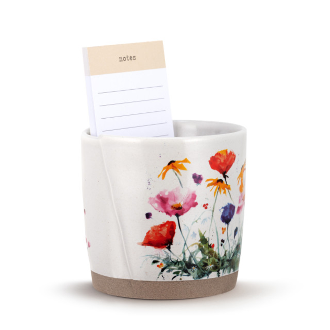 Demdaco/misc Product Planter & Journal Gift Set - Wildflowers