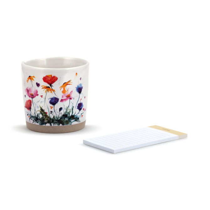 Demdaco/misc Product Planter & Journal Gift Set - Wildflowers
