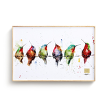 Demdaco/misc Product Wall Art - Hummers on Wire