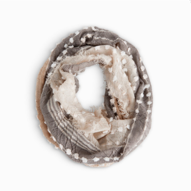 Demdaco/misc Product Scarf - Tan Textured