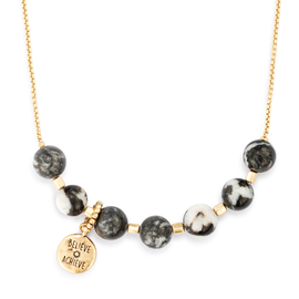 Demdaco/misc Product Necklace - 7 Day Black/Gold