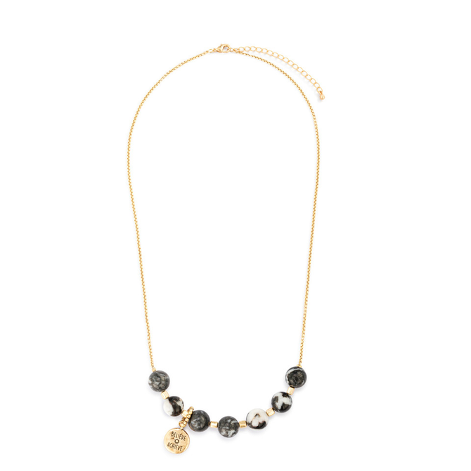 Demdaco/misc Product Necklace - 7 Day Black/Gold