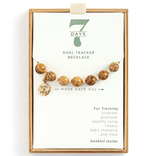 Demdaco/misc Product Necklace - 7 Days Taupe/Gold
