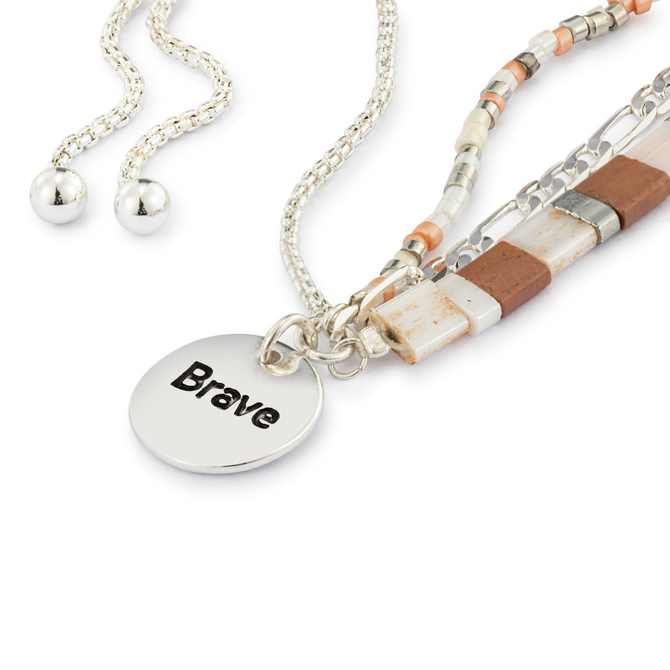 Demdaco/misc Product Tile Bracelet - Be Brave