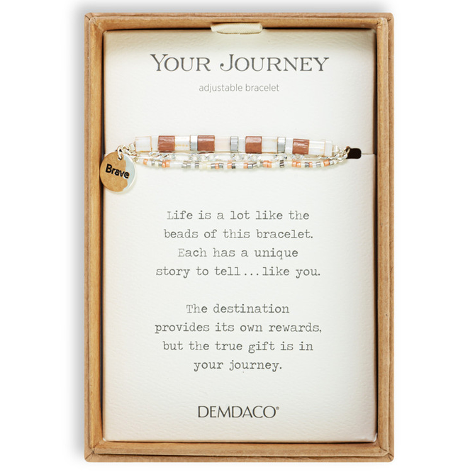 Demdaco/misc Product Tile Bracelet - Be Brave