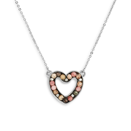 Demdaco/misc Product Necklace - Pink Loving Heart