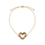 Demdaco/misc Product Bracelet - Green Loving Heart