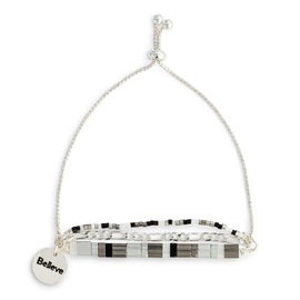 Demdaco/misc Product Tile Bracelet - Believe