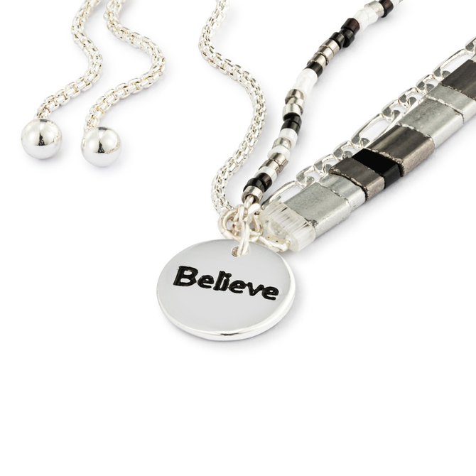 Demdaco/misc Product Tile Bracelet - Believe