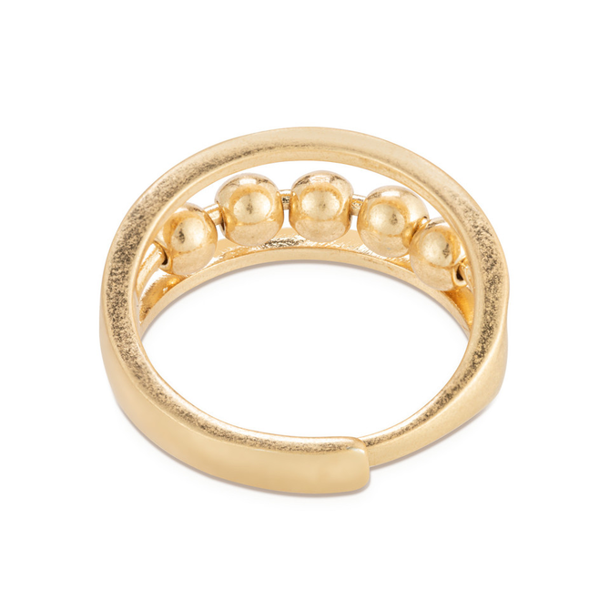 Demdaco/misc Product Ring - Be Calm Gold