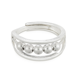 Demdaco/misc Product Ring - Be Calm Silver