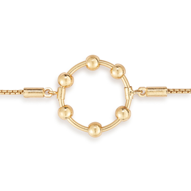Demdaco/misc Product Bracelet - Be Calm Gold