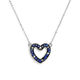 Demdaco/misc Product Necklace - Indigo Loving Heart