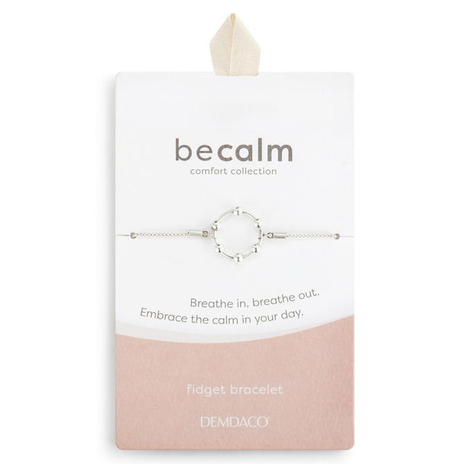 Demdaco/misc Product Be Calm - Bracelet Silver