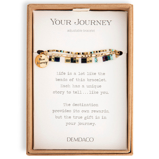 Demdaco/misc Product Tile Bracelet - New Journey