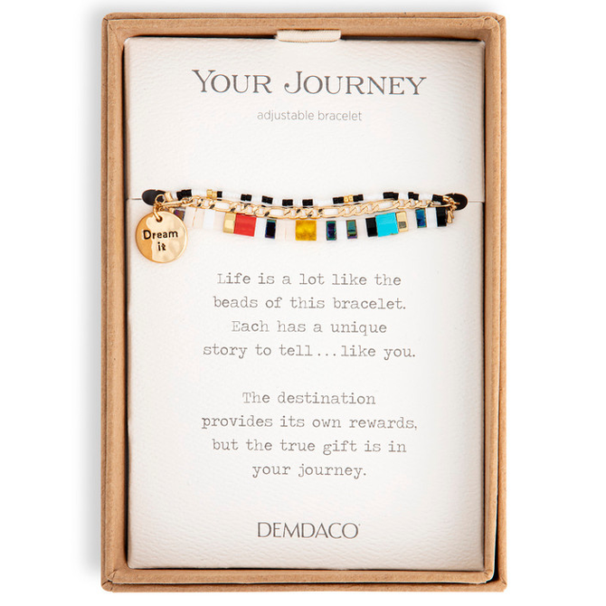 Demdaco/misc Product Tile Bracelet - Dream It