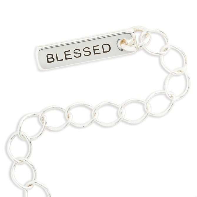 Demdaco/misc Product Necklace - Morse Code Blessed