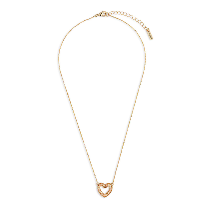 Demdaco/misc Product Necklace - Cream Loving Heart