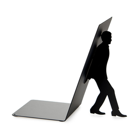 BALVI Bookend - Too Many Books Metal